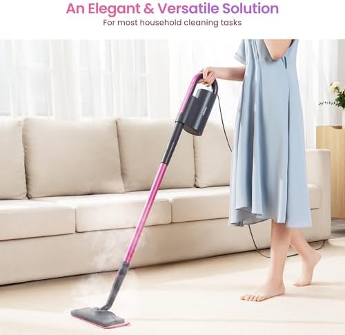 Steam Mop Cleaner, Detachable Handheld Steamer for Home Cleaning