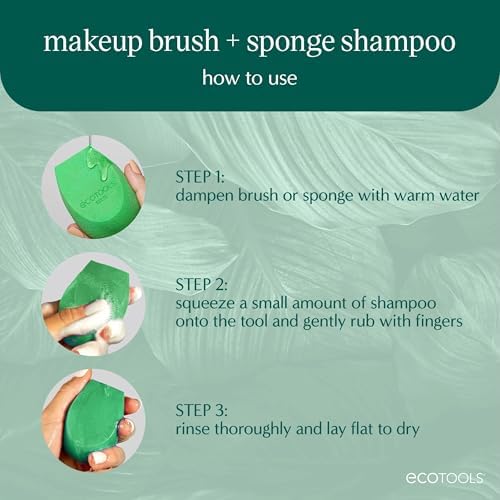 XL Makeup Brush Cleanser, Sponge Shampoo, Fragrance-Free, 16 Fl Oz