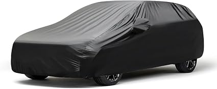 BHIEE Car Cover Waterproof Soft Stretch Full Cover, Fit Length 181"-193"