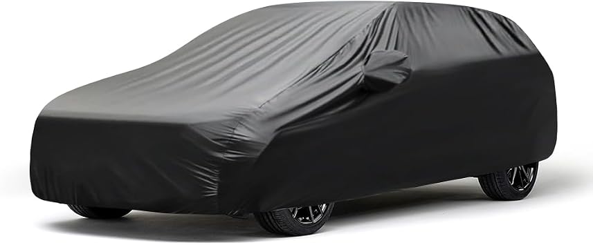 BHIEE Car Cover Waterproof Soft Stretch Full Cover, Fit Length 181"-193"