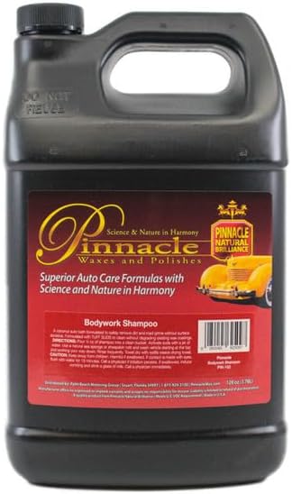 Pinnacle Natural Brilliance PIN-102 Bodywork Shampoo, 128 fl. oz.