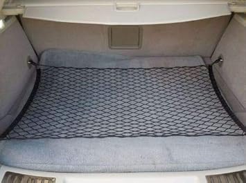Rear Trunk Organizer Cargo Net for Cadillac SRX 2010-2016 – Floor Style Cargo Net for SUV - Premium Mesh Elastic Car Tru