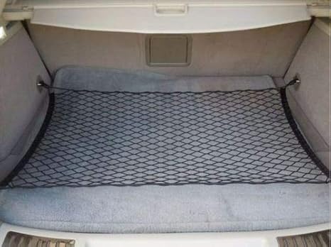 Rear Trunk Organizer Cargo Net for Cadillac SRX 2010-2016 – Floor Style Cargo Net for SUV - Premium Mesh Elastic Car Tru