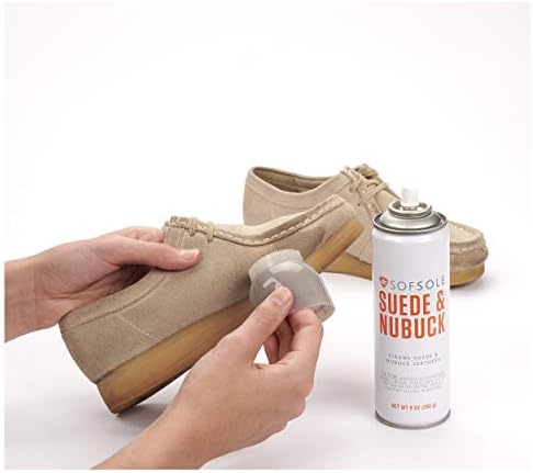 Suede and Nubuck Leather Shoe Cleaner, 9-Ounce