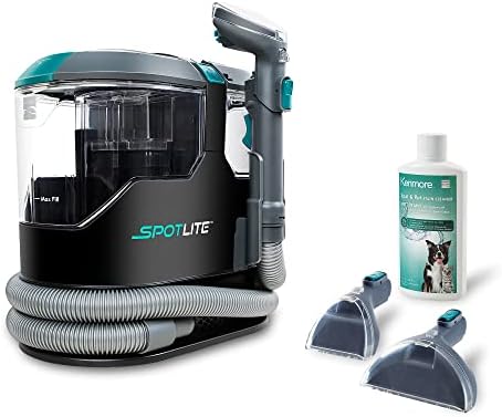 Kenmore KW2001 SpotLite Portable Carpet Spot Cleaner & Pet Stain Remover
