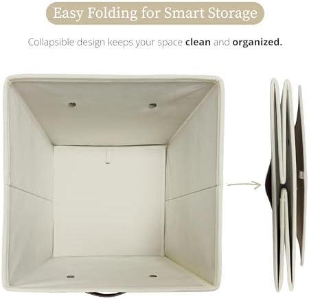 Storage Bins, Cube Storage Bin with Labels