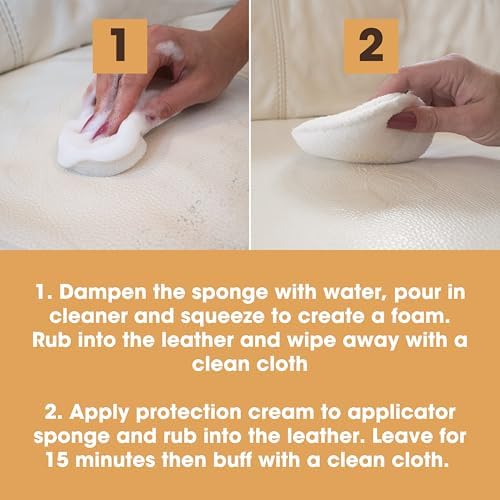 Large Leather Care Kit, For Cleaning & Protection