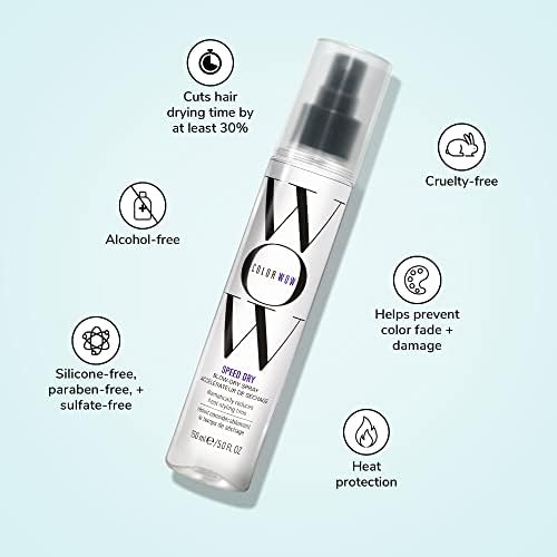 COLOR WOW Speed Dry – Blow Dry Heat Protectant Spray