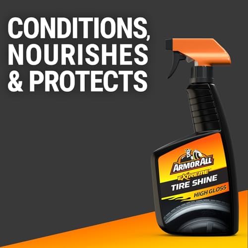 Tire Shine Spray, Even Shine, Minimal Overspray, 2 Count