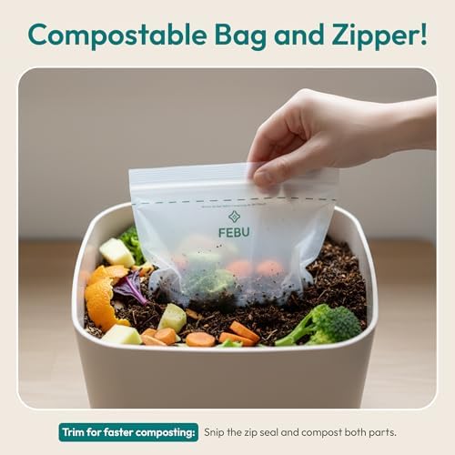 Compostable Food Storage Bags Variety Pack, 260 Count