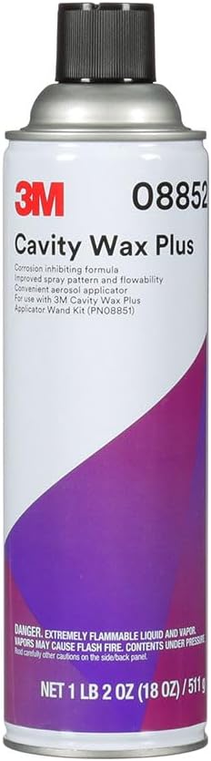 Applicator Wand Kit Bundled with 4 Cans 18oz Cavity Wax Plus Interior Corrosion Prevention Coating