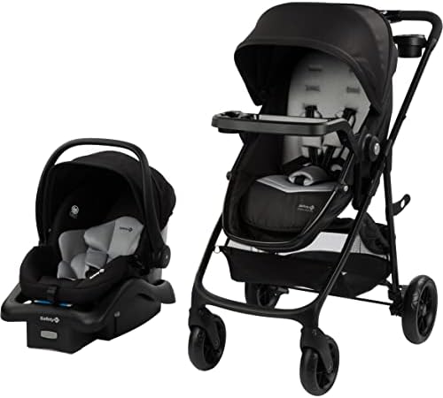 Grow and Go Flex 8-in-1 Car Seat Stroller Combo, Baby Stroller Travel Systems for Infants 4-30 lbs, Stroller and Carseat Combo Set, Foundry