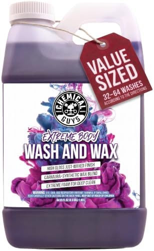 Extreme Bodywash & Wax Car Wash Soap, 64 oz
