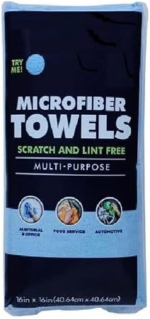 Member Mark Premium Microfiber Cleaning Towels 36 Count (Choose Color) (Blue)