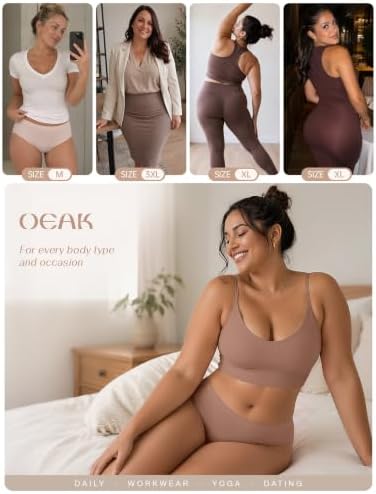 Womens Seamless Underwear Invisible Hipster Panties