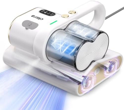 Mattress Vacuum Cleaner, 16Kpa Bed Vacuum with 253.7nm UV-C Light