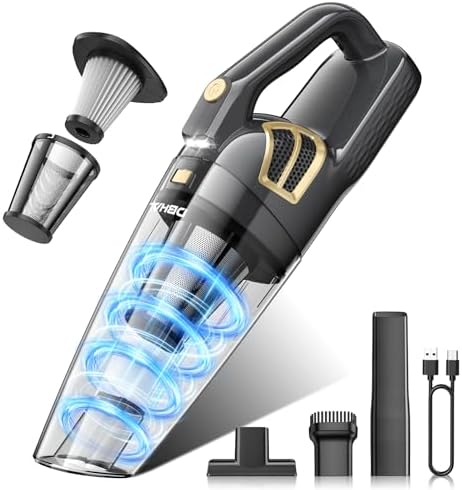 Handheld Vacuum Cordless Rechargeable, Hand Held Car Vacuum Cleaner