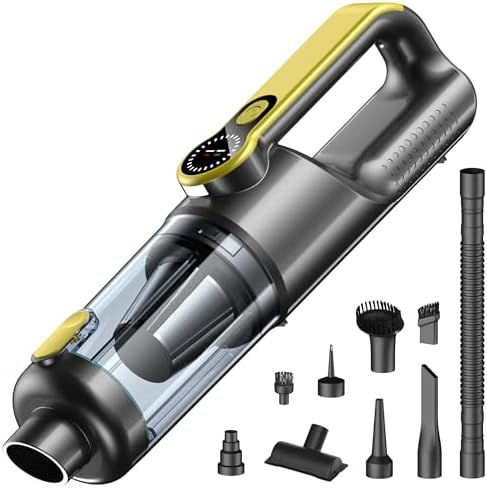 18000Pa Handheld Vacuum Cordless – 2-in-1 Air Duster