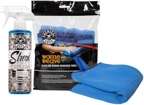 Streak Free Glass & Window Cleaner and Towel