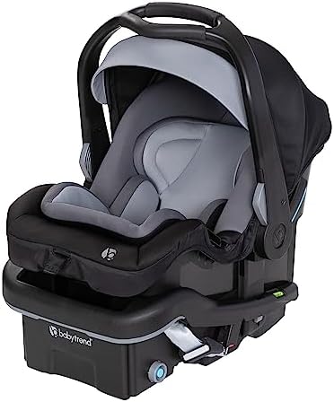 Secure-Lift Infant Car Seat, Dash Black – Compact Lightweight Carrier, Infant Comfort Cushioning, Adjustable Harness Fit