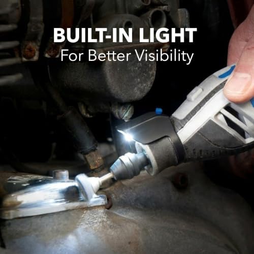 4300-5/40 Rotary Tool Kit w/LED Light, 5 Attachments, 40 Accessories