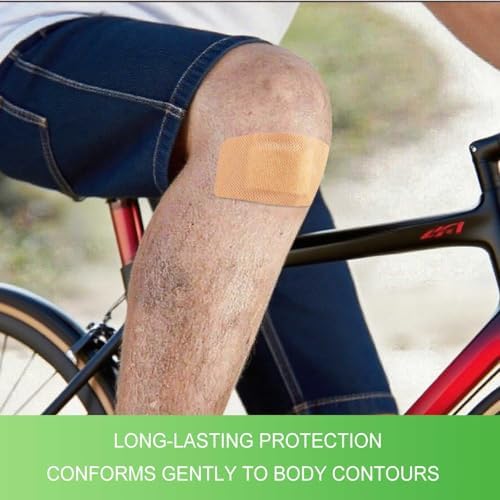 Silicone Bandages for Sensitive Skin 2x4 Inch Large, 40 Pack
