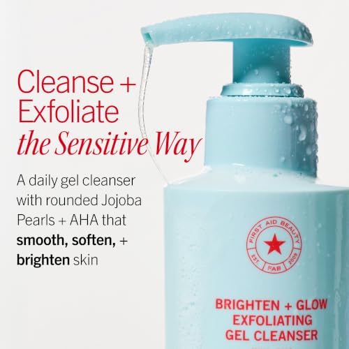 First Aid Beauty Brighten + Glow Exfoliating Gel Cleanser