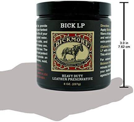 Bick LP Leather Conditioner 8 oz, Scratch Repair