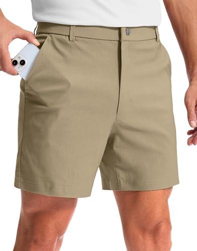 Men's Golf Dress Shorts 5"/ 7"/ 9" Stretch Casual Work Shorts