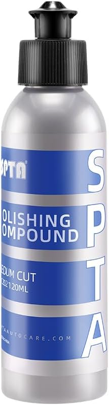 SPTA 4.06oz Car Polishing Compound - Medium Cut Swirl Remover