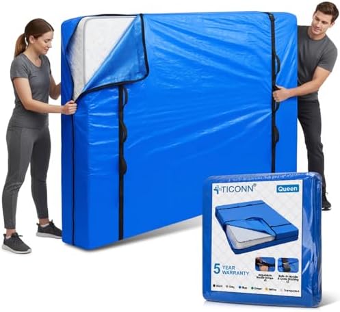 Mattress Bags for Moving, Heavy Duty Mattress Cover Storage Bag