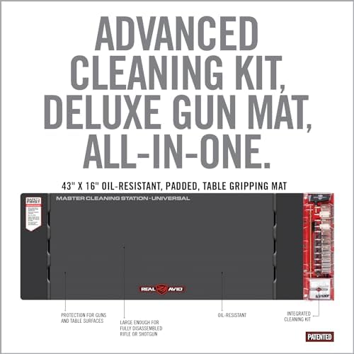 Master Cleaning Station - Universal Gun Cleaning Kit, Choose Between Handgun or Universal Gun Cleaning Station