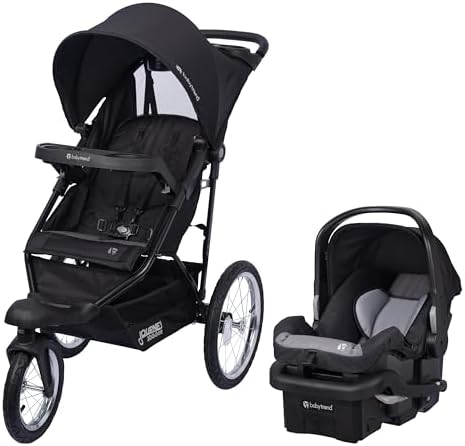 Journey Jogger Travel System with EZ-Lift Infant Car Seat, Stellar Black