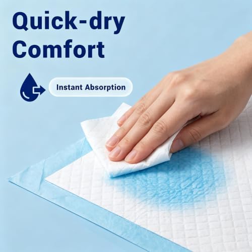 30"x36" Bed Pads Disposable Adult 7-Layer Extra Large 50 Count