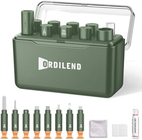 IPhone Cleaning Kit for Charging Port Cleaner AirPod Phone, Army Green