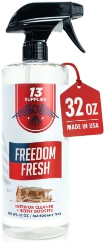 Freedom Fresh Car Interior Cleaner Spray, Mahogany Trail, 32 oz