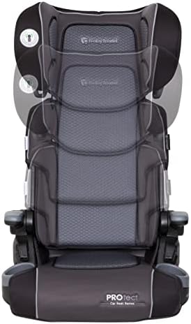 Protect 2-in-1 Folding Belt-Positioning Booster Seat, Grey Tech