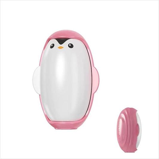 Reusable Lint Roller, 1 Pack Mini Travel Lint Rollers for Pet Hair Extra Sticky, Washable, Portable, Pink
