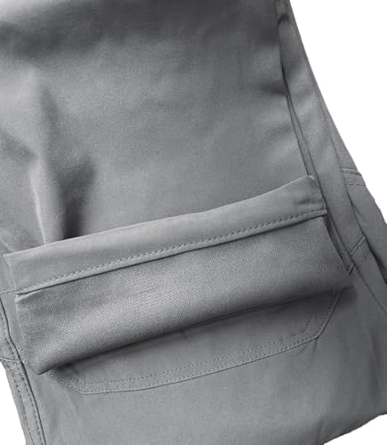 Men's Water Resistant Tactical Cargo Pants Multi-Pocket(No Belt)