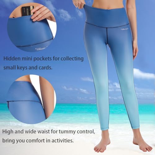 Women's Swim Pants UPF 50+ High Waist Rash Guard Leggings