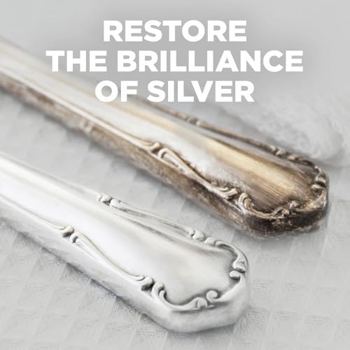 By Weiman Silver Cleaner and Polish Cream with Polishing Cloth