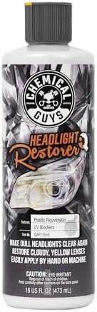 Headlight Restore & Protect, Clears Cloudy Lenses, 16 oz