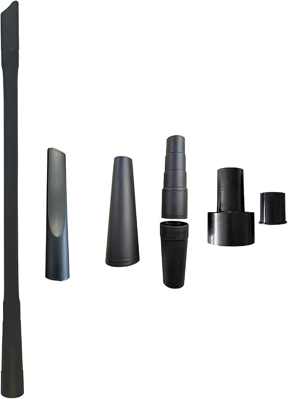 Universal Vacuum Hose Attachments/Crevice Cleaning Tool Kit, Flexible Long Cleaner, Shop Vac Hose Adapter, Under Refrige