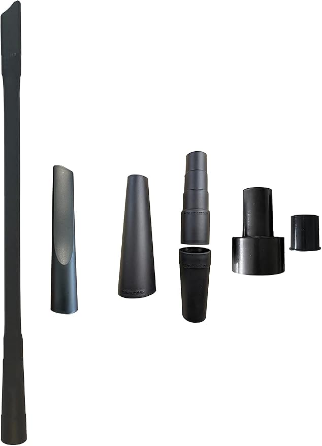 Universal Vacuum Hose Attachments/Crevice Cleaning Tool Kit, Flexible Long Cleaner, Shop Vac Hose Adapter, Under Refrige