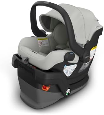 UPPAbaby Mesa V3 Infant Car Seat with Base, Insert & SmartSecure - Savannah