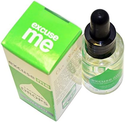 Excuse Me Nail Polish Ultra Fast Drying Drops 0.5 oz 15ml (Pack of 2)