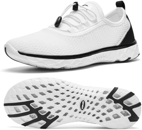 Men's Stylish Water Shoes, Quick-Dry Xdrain Water Sneakers, Lightweight & Comfort Footed