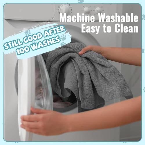 2 Pack Extra Large 55*36 Inch Microfiber Dog Towels for Drying Dogs