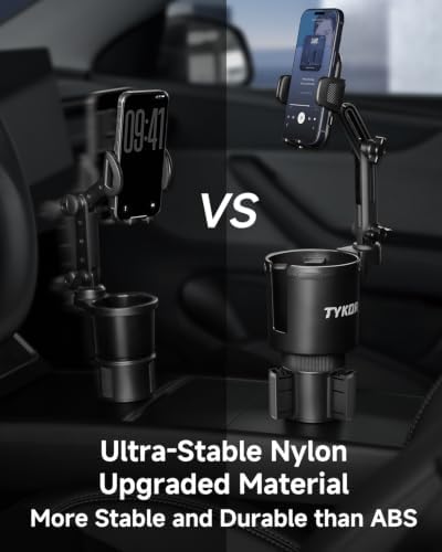 Cup Holder Phone Holder for Your Car, 2 in 1 Cup Holder Phone Mount