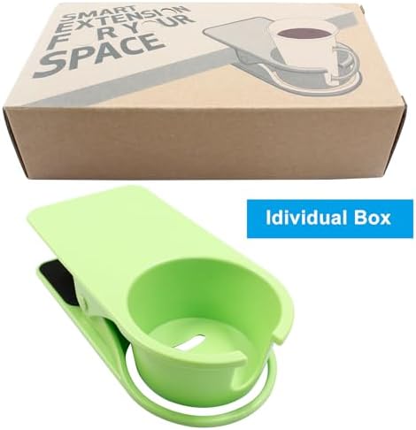 3Pcs Drinking Cup Holder Clip, Blue, Green and Yellow